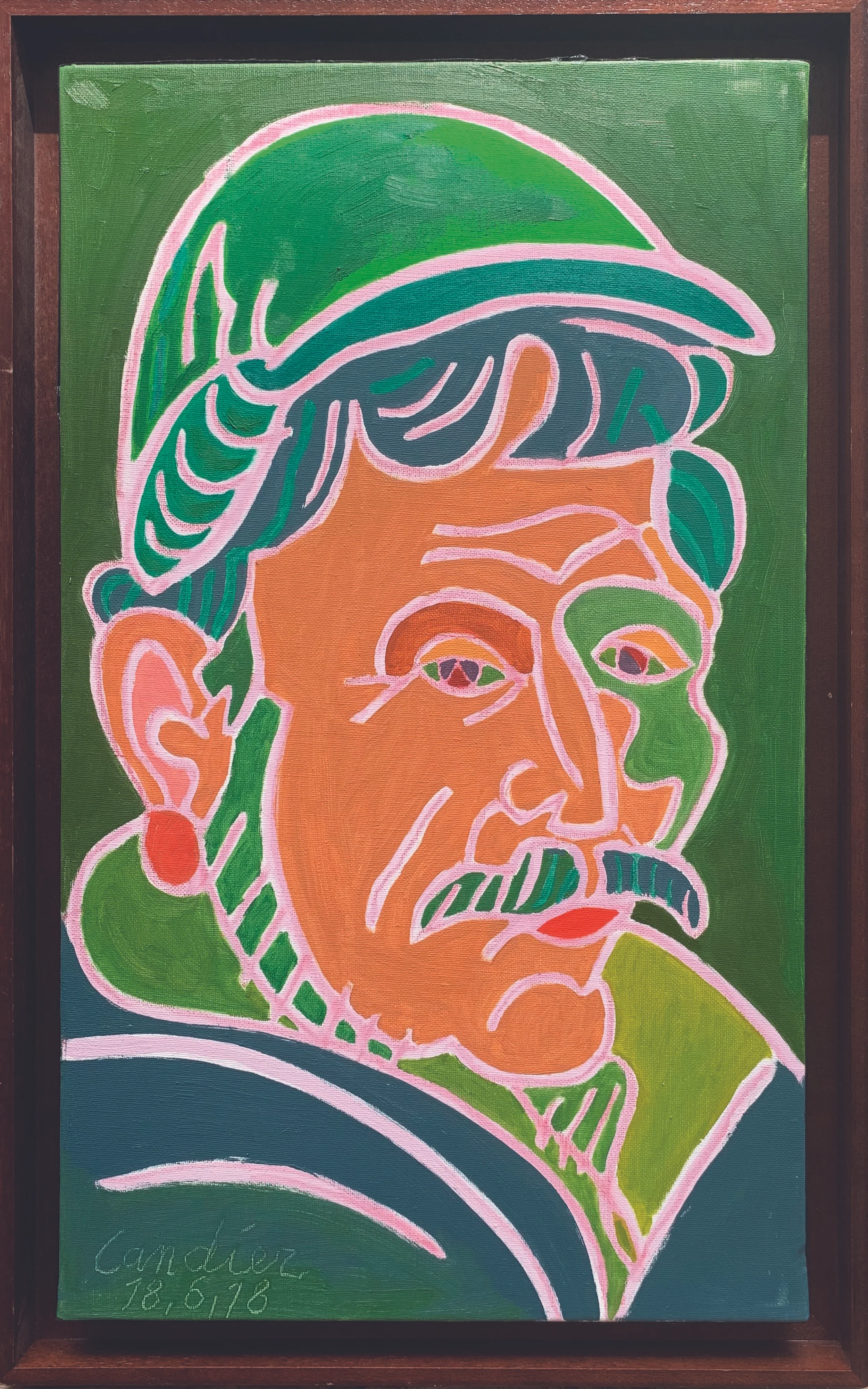 NICOLAS BARTHELEMY 2 oil, 15 X 24 IN. FRAMED