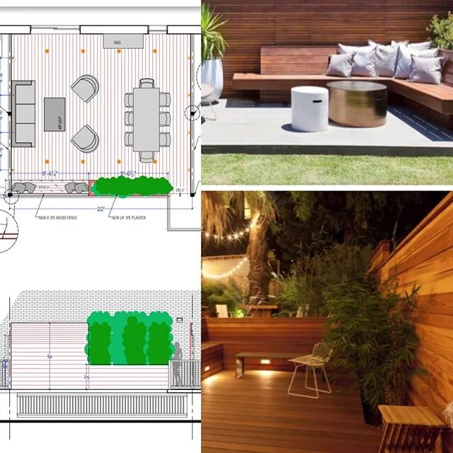 Summer is coming ☀️ - creating a wonderful town house deck space🙌 for clients to enjoy.
#summer #summervibes #smallandgrand #bbq #lounging #sunandfun #design #designinspaces #interiorexterior