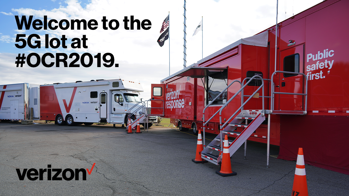 Here at the 5G lot, we’re keeping an eye on all the tech at #OCR2019.