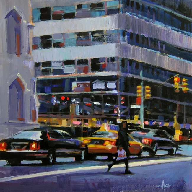Crossing Madison 2 15x15" Acrylic $300
