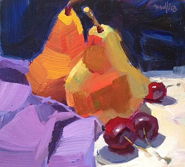 Barbara's Pears (SOLD)