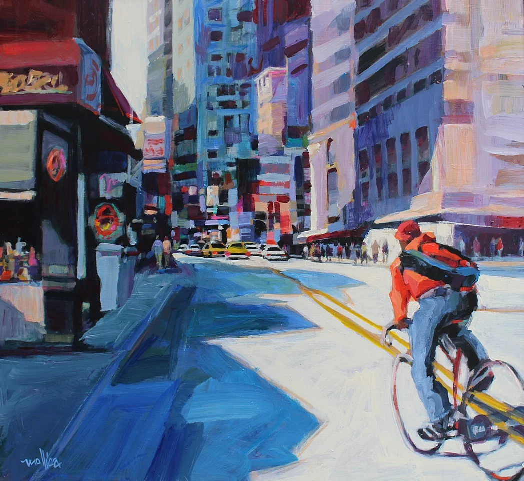 19th and Broadway 24x22 Acrylic
