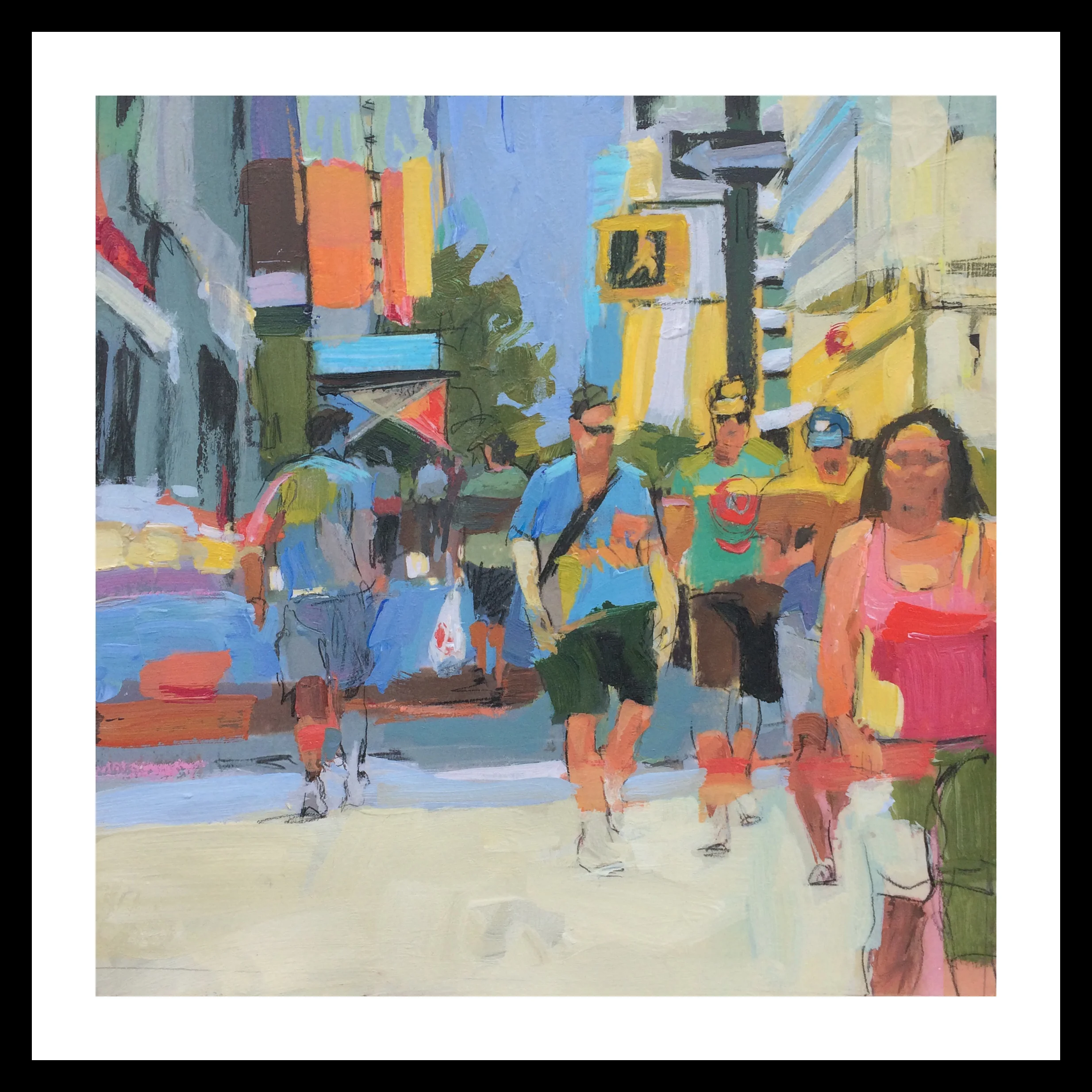 Heading North 10x10 Acrylic