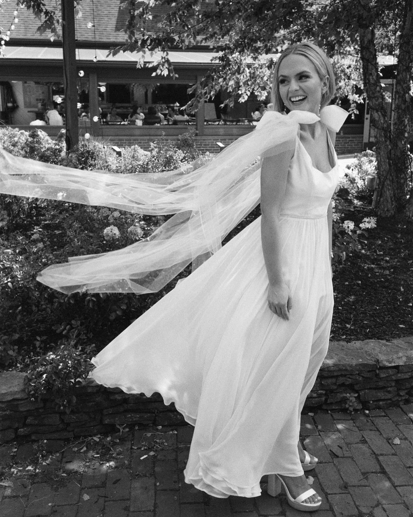 i was rocking some b&amp;w in our little point and shoot this day and caught a few big smiles! and sometimes you get lucky and get to drive the bride to her wedding while she eats a banana 🫶🏼😂