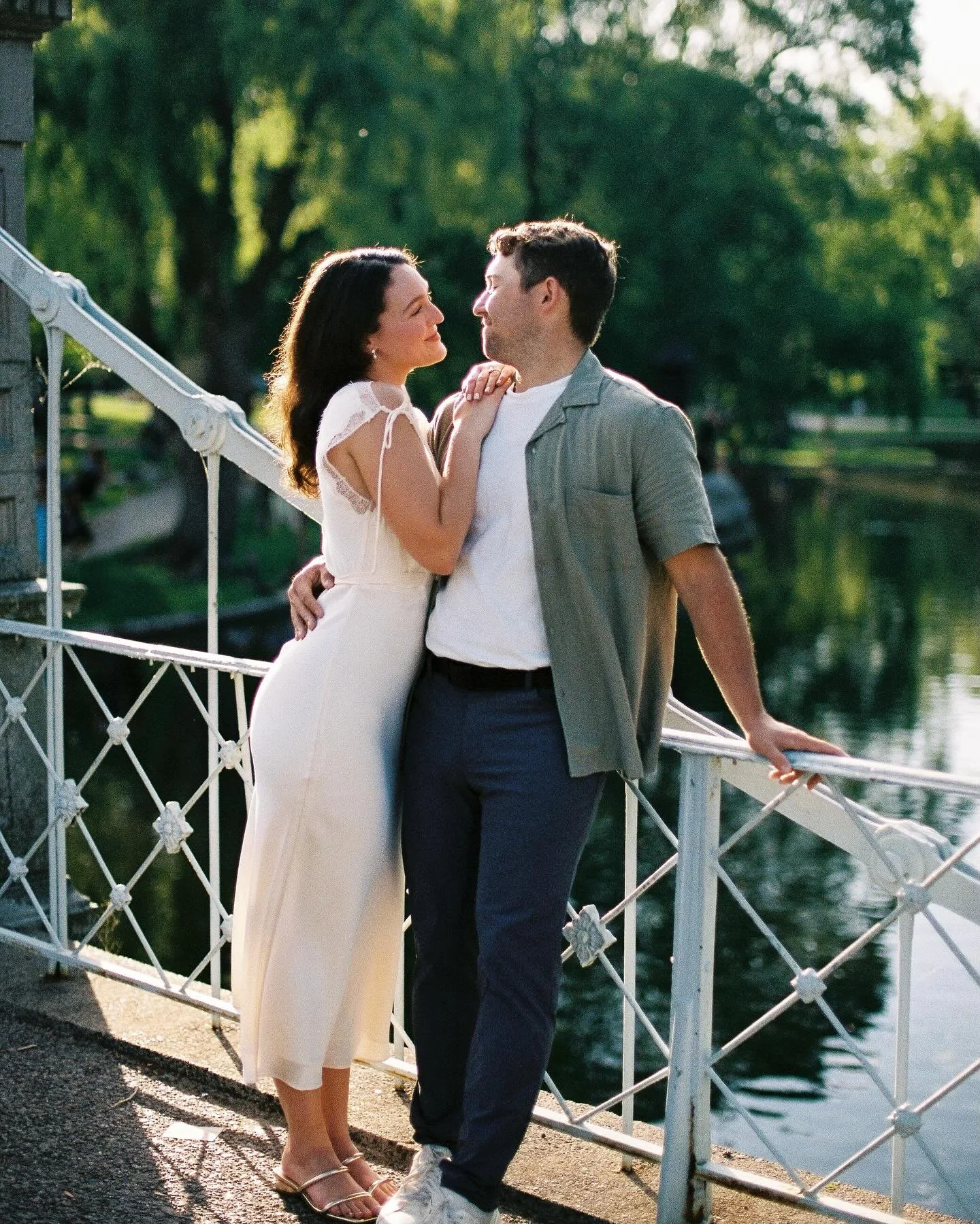 Bella &amp; Stephen on film in Boston &lt;3