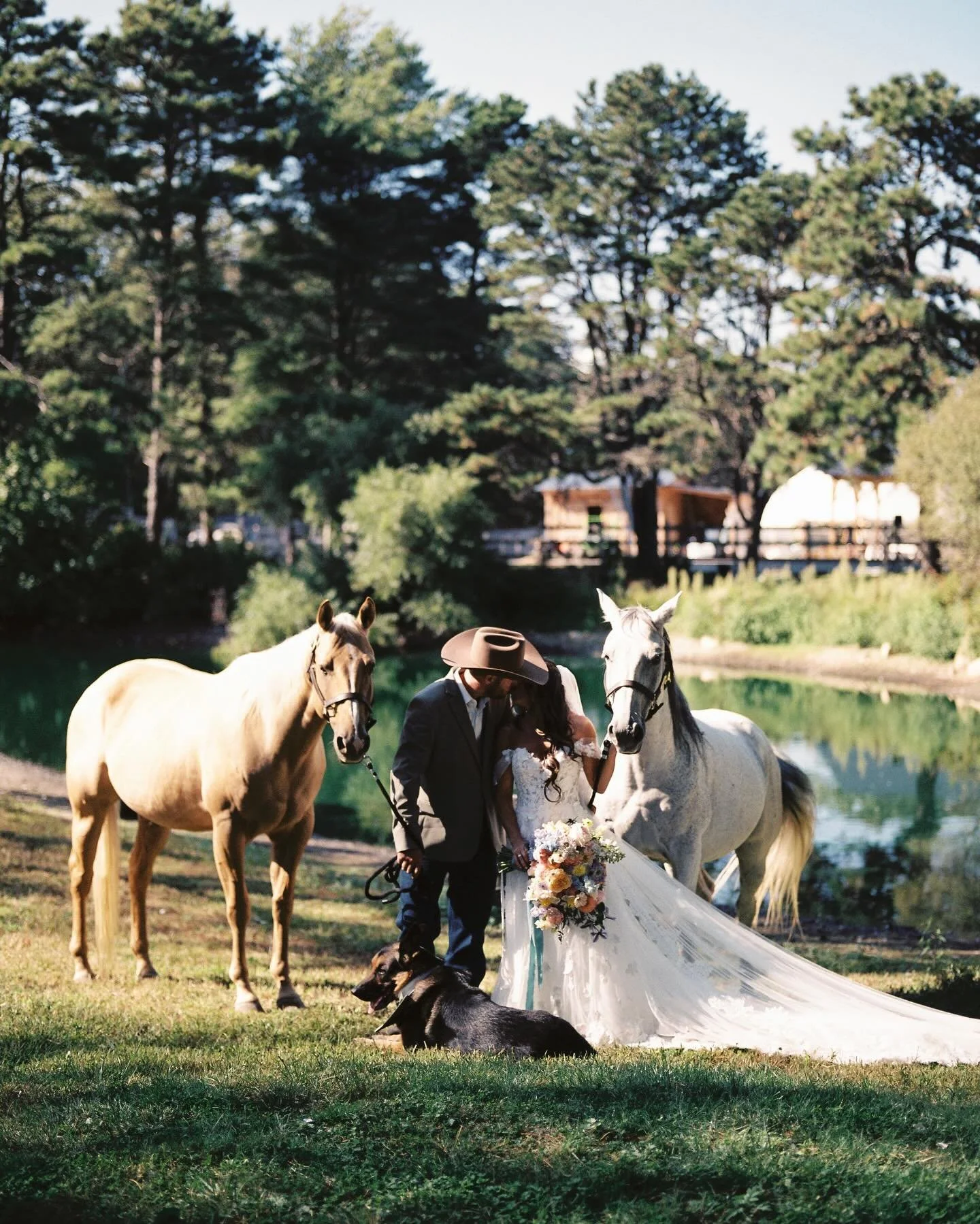 Portraits of Cady &amp; Robby 🫶🏼

Photography: @kearies 
DJ: @thegreatgazelle 
Flowers: @homegrown_blooms_ 
Bridal Bouquet: @_lexi_larsen_
Makeup: @makeupwitherica 
Day of coordinating: @mirandamevents 
Dress: @alexandrasbridalboutique 
Cake: @wing