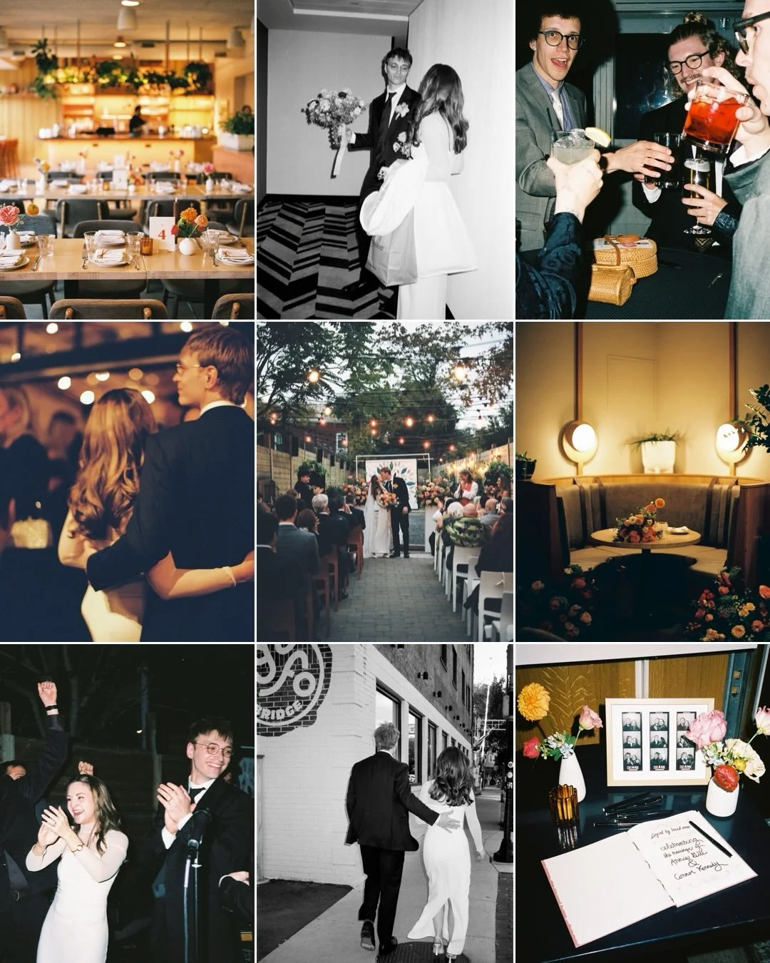 Annie &amp; Connor pt 2 🫶🏼
ps. I&rsquo;m loving these restaurant weddings !!