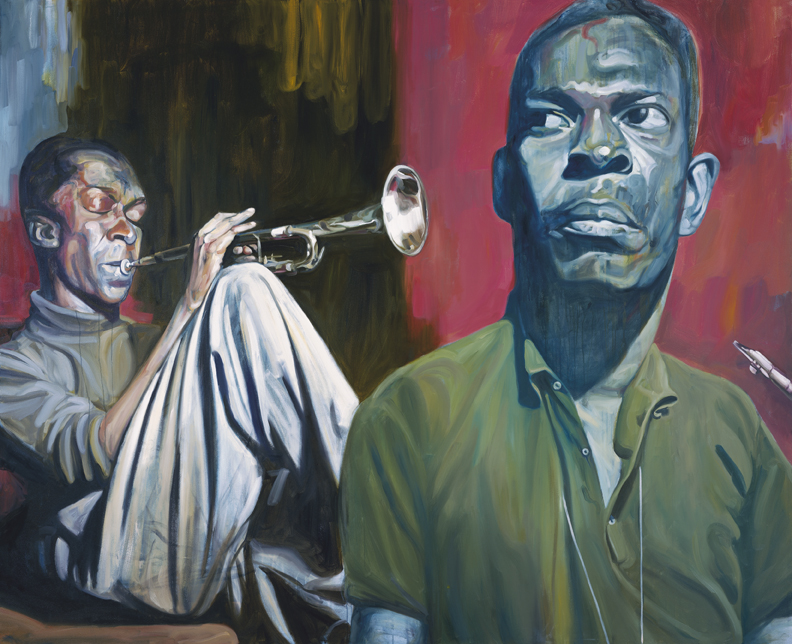  John Coltrane w/ Miles Davis / Gallery installation 