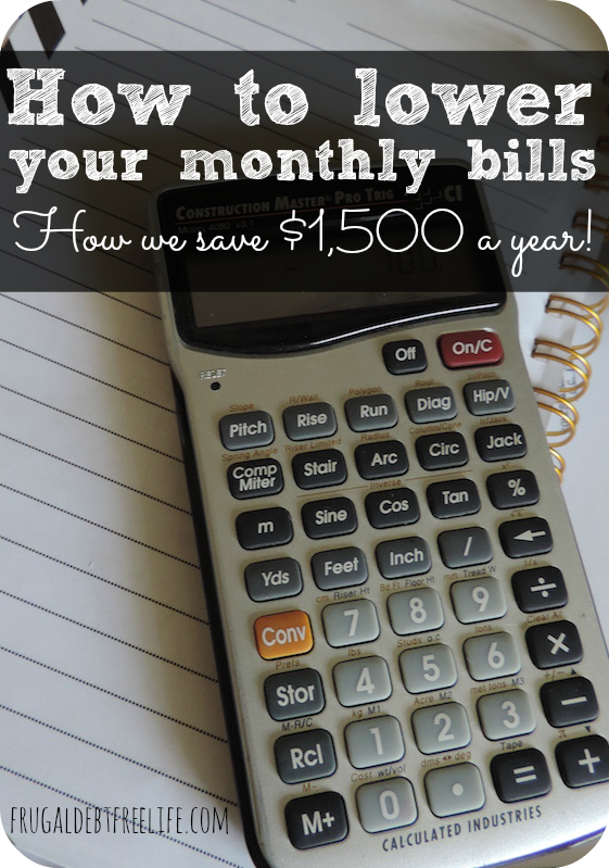 How we lowered our bills and you can too!