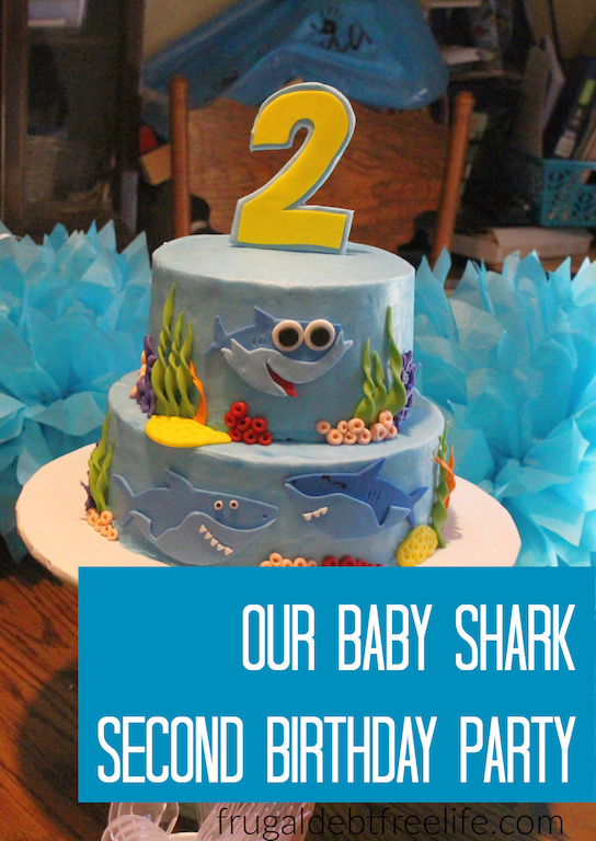 A peek into our Baby Shark themed second birthday party — Frugal Debt Free  Life