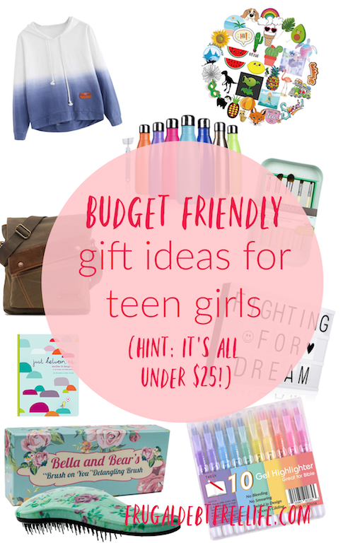 Inexpensive Gifts Under $25 for Teenage Girls