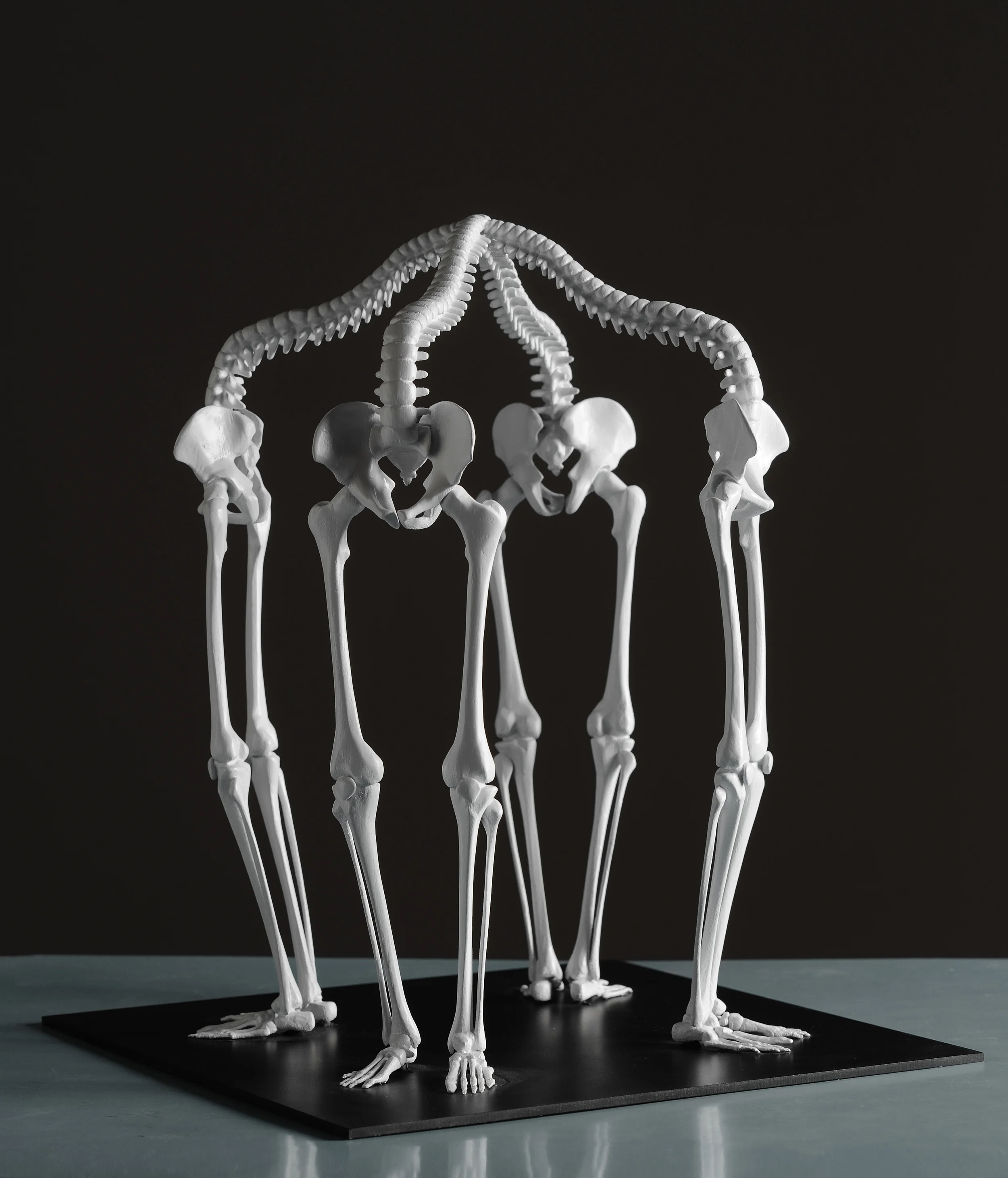 K2(Communication Cycle), gypsum composite(3D project Digital Sculptures), 2011 @Monika Horčicová / @Photo Ondřej Polák
