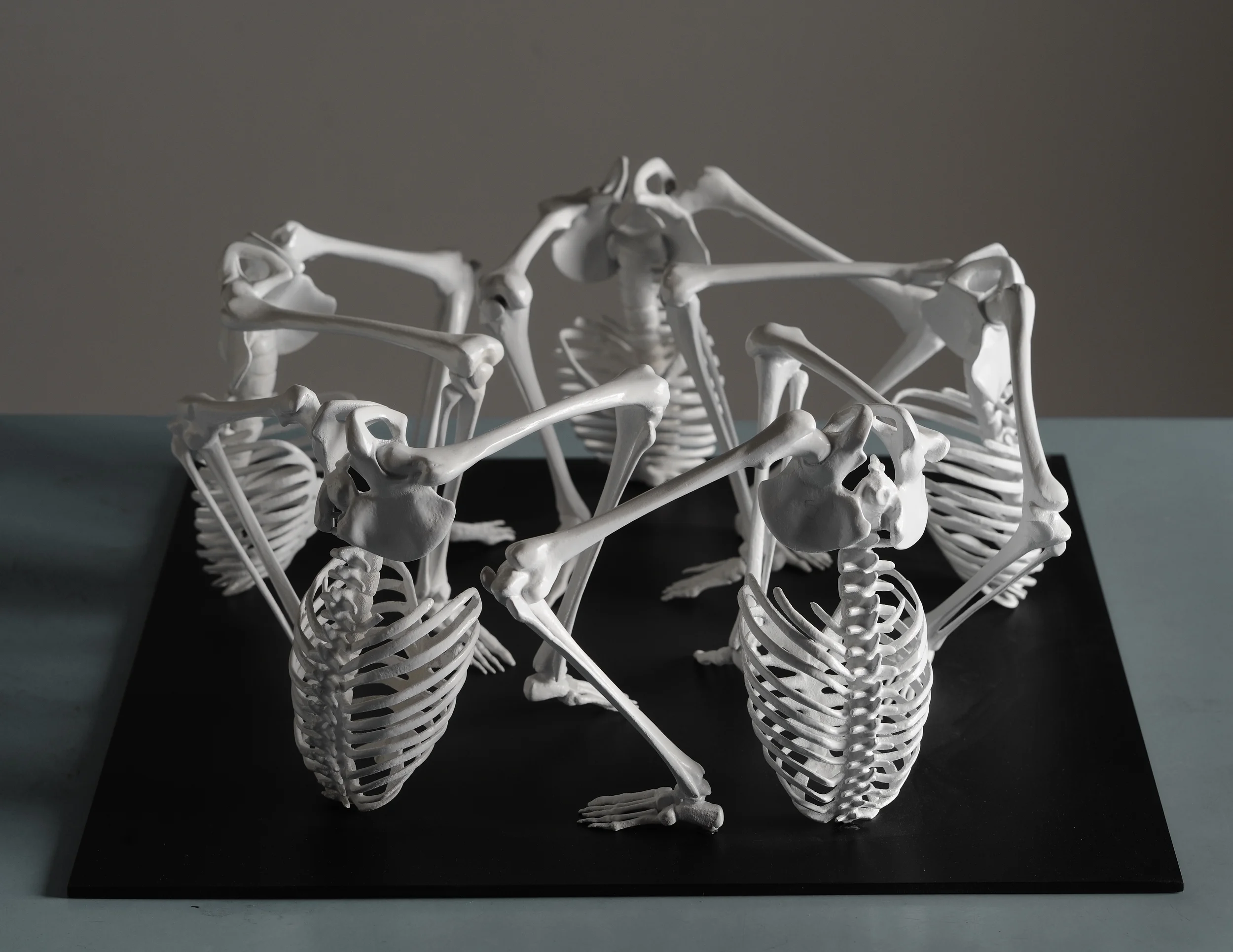 K3(Communication Cycle), gypsum composite(3D project Digital Sculptures), 2011 @Monika Horčicová / @Photo Ondřej Polák