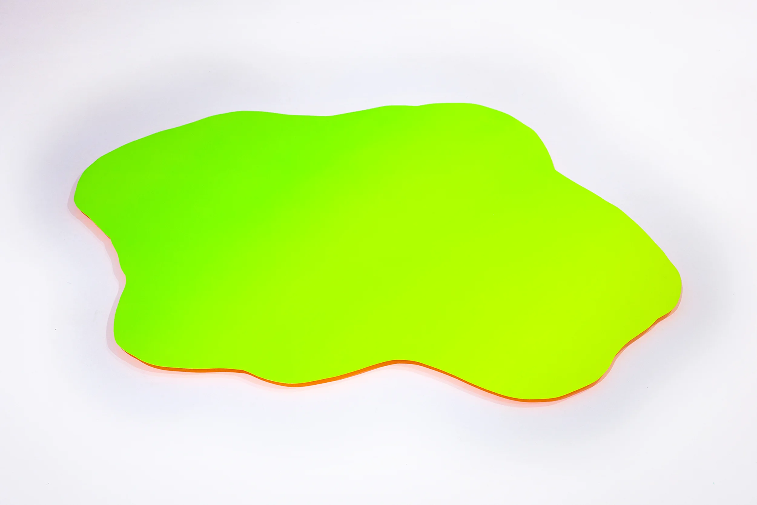 Fluorescent Anomaly , Fiberglass, Epoxy Resin, Enamel, 2014 @Devra Freelander
