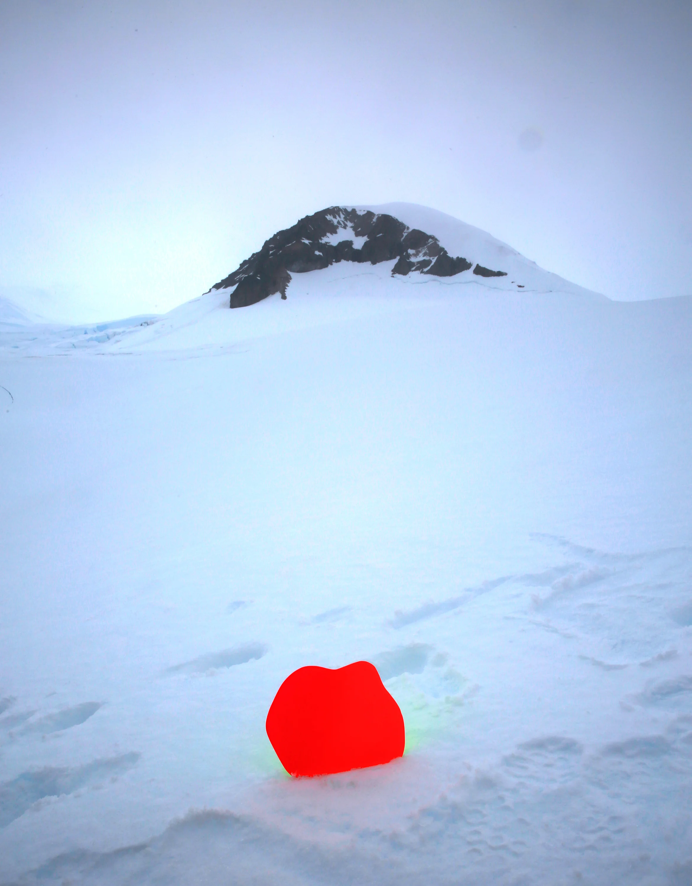 Antartic Series , Fiberglass, Epoxy Resin, Enamel, 2015 @Devra Freelander