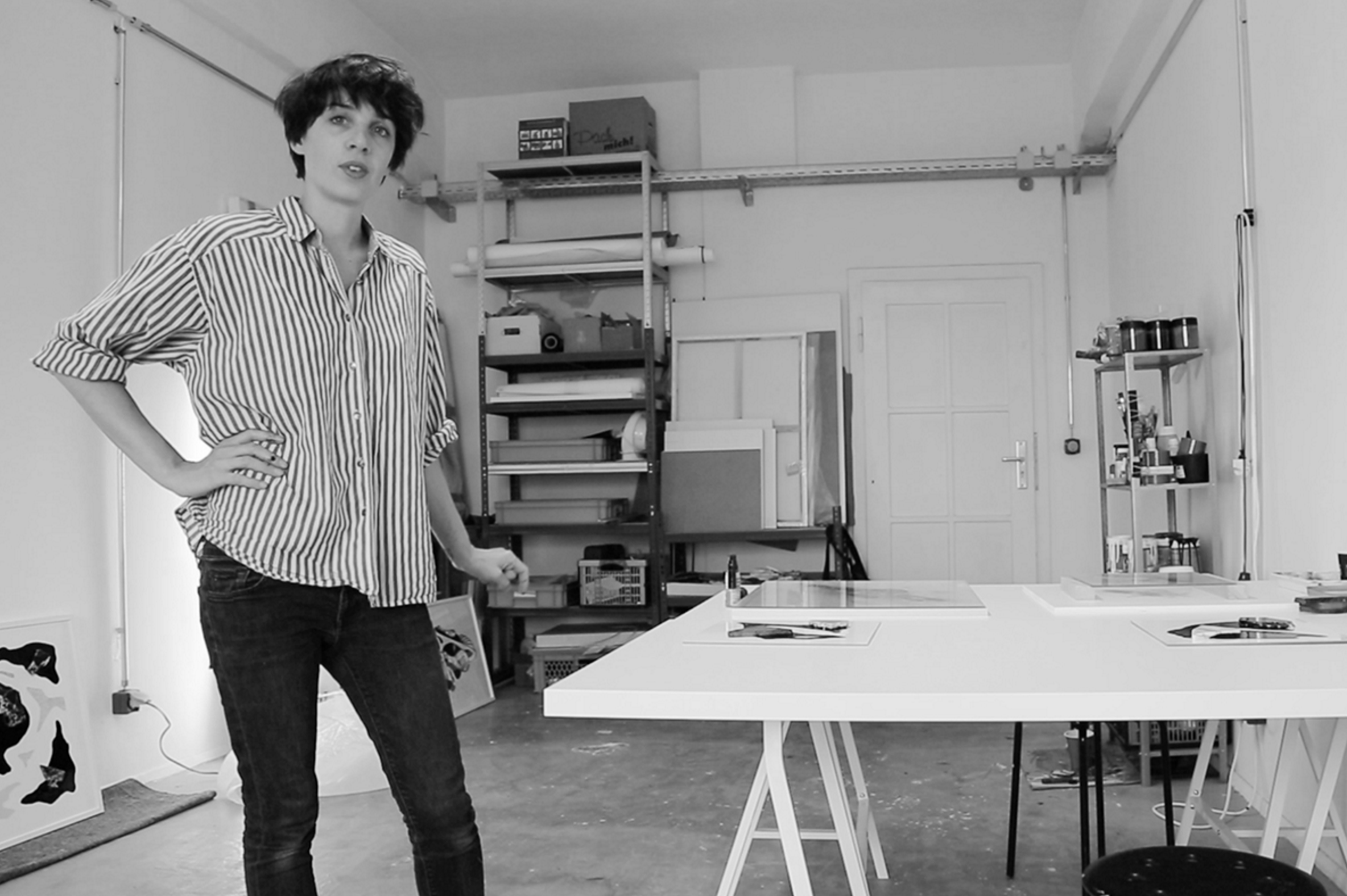 Claude Eigan and her studio / Berlin, Germany ©So Young Yang The Fusion Film