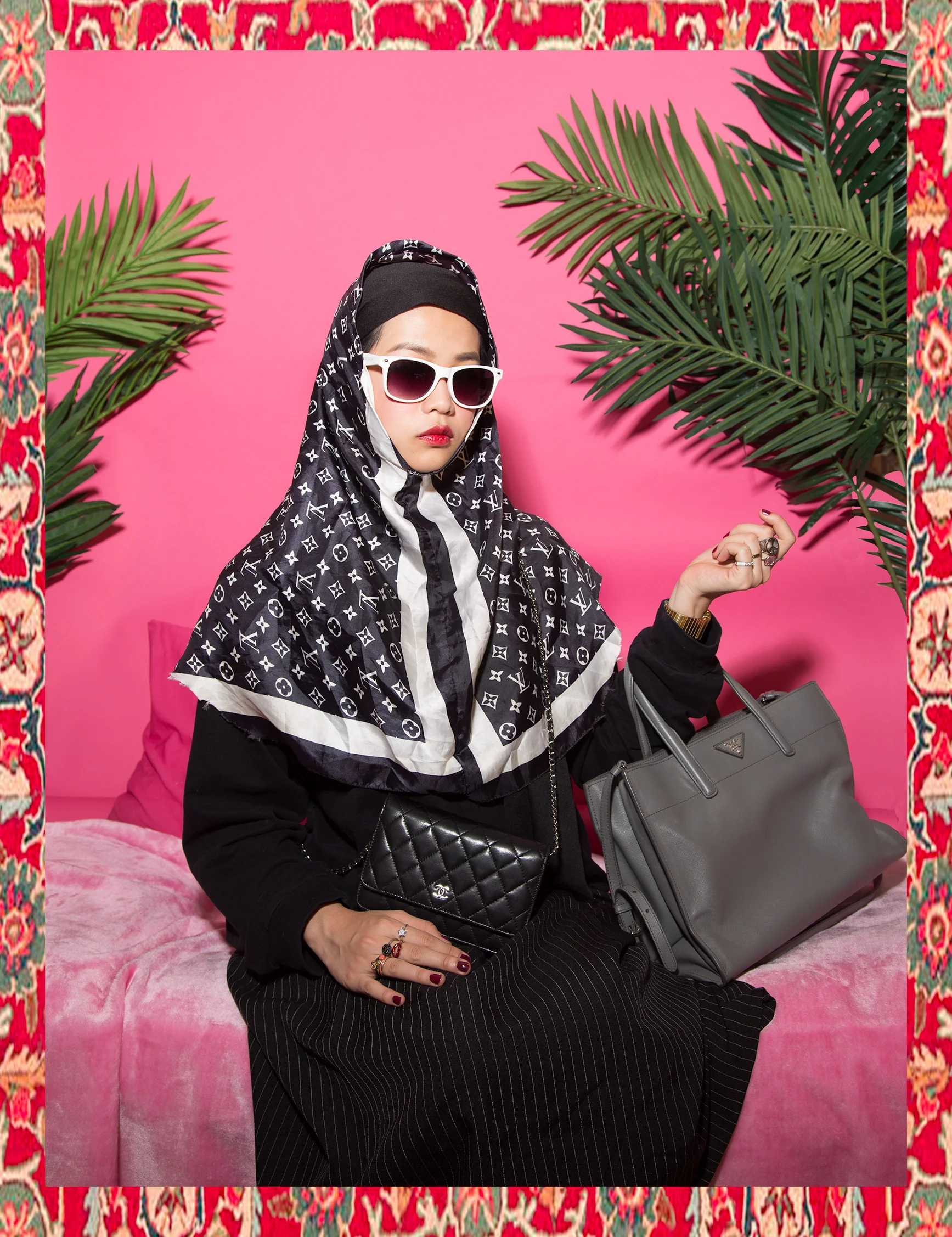 Muslim Girls_1 , 2014 @Hailun Ma