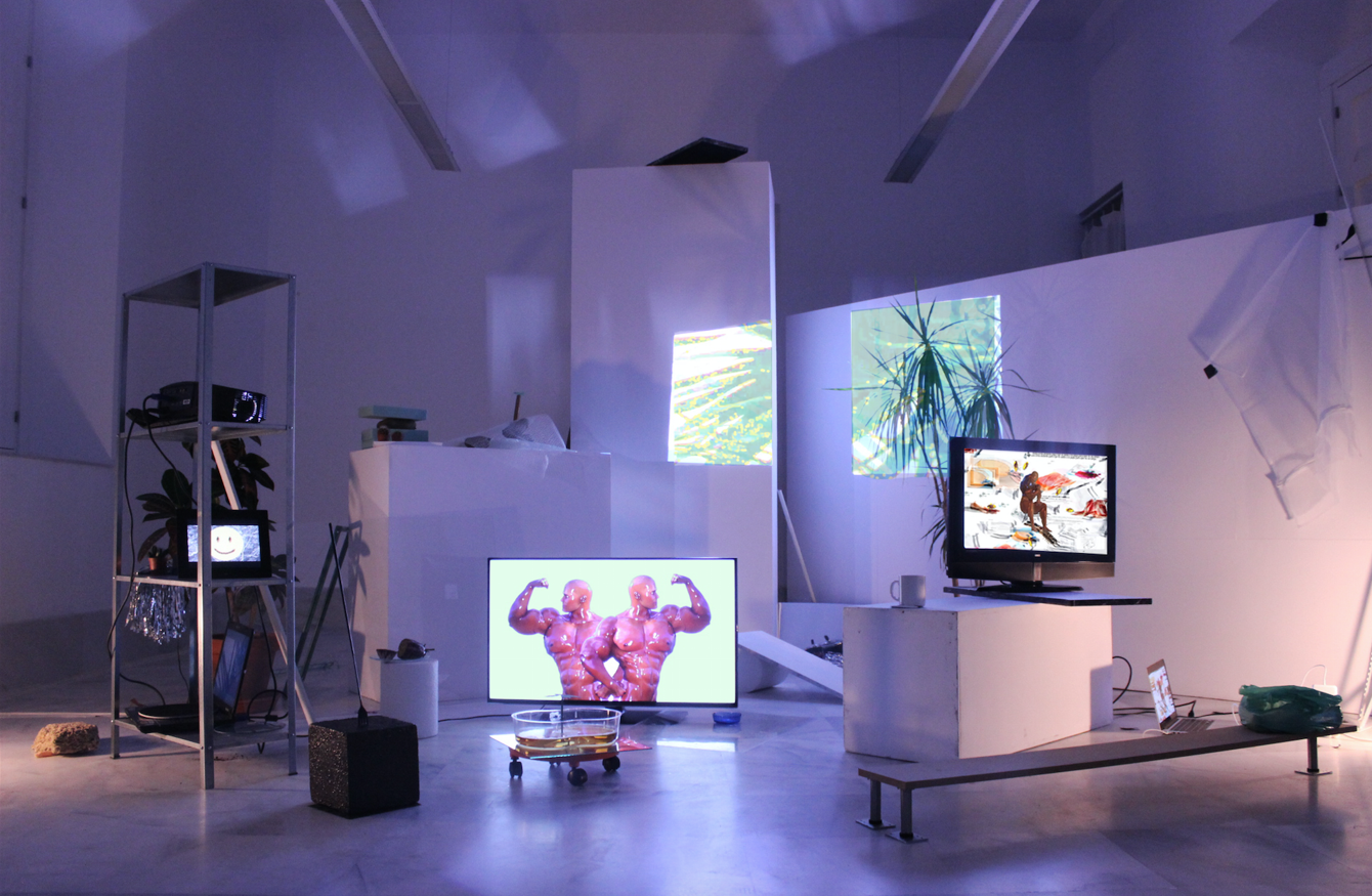 Nobody perceived me entering the Disequilibrium room , 2015 @Wednesday Kim