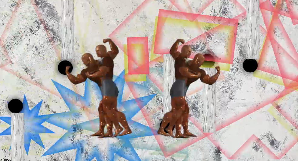 Nobody perceived me entering the Disequilibrium room , video screen shot, 2015 @Wednesday Kim