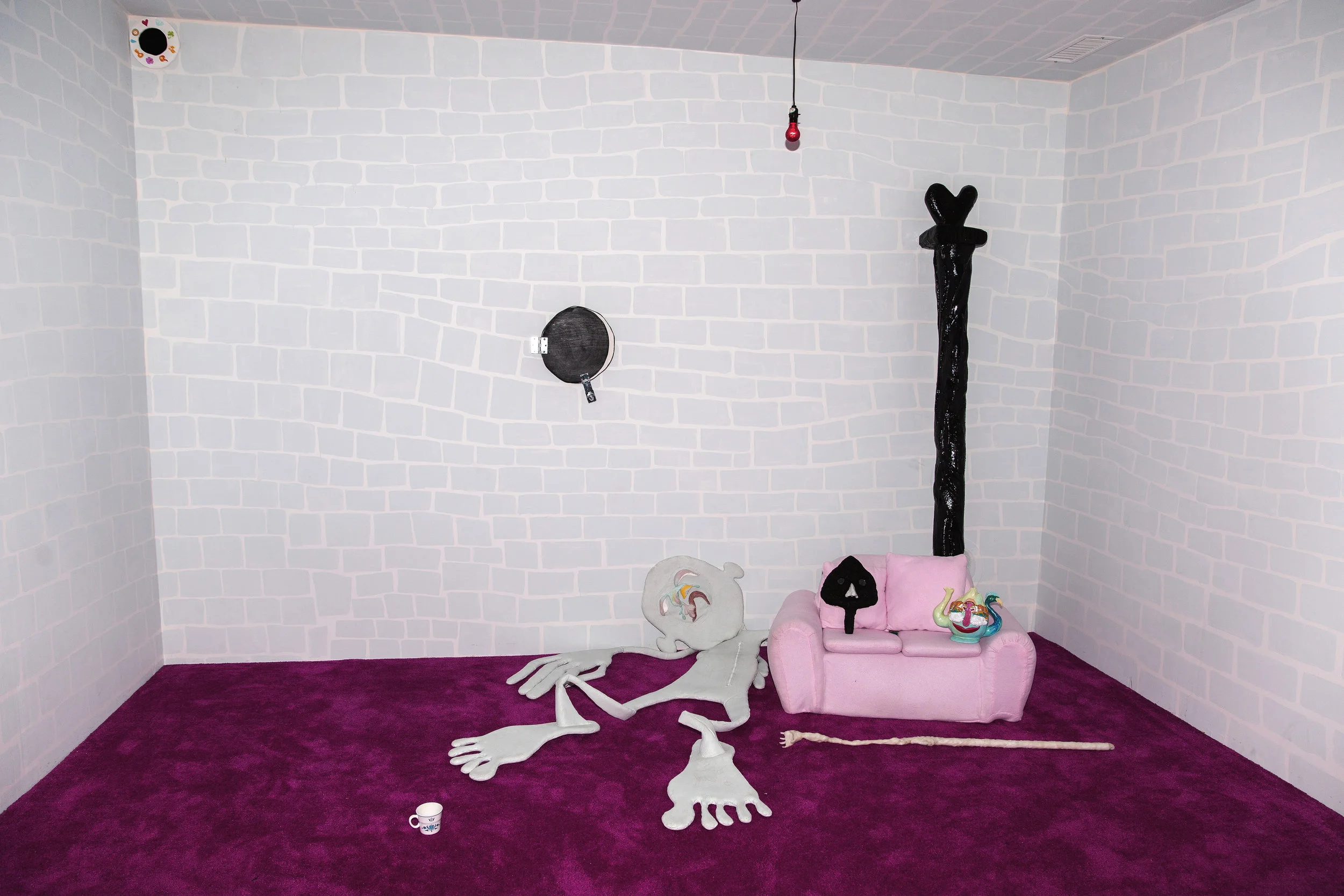 First iteration of Return to FOREVERHOUSE room, 2016
