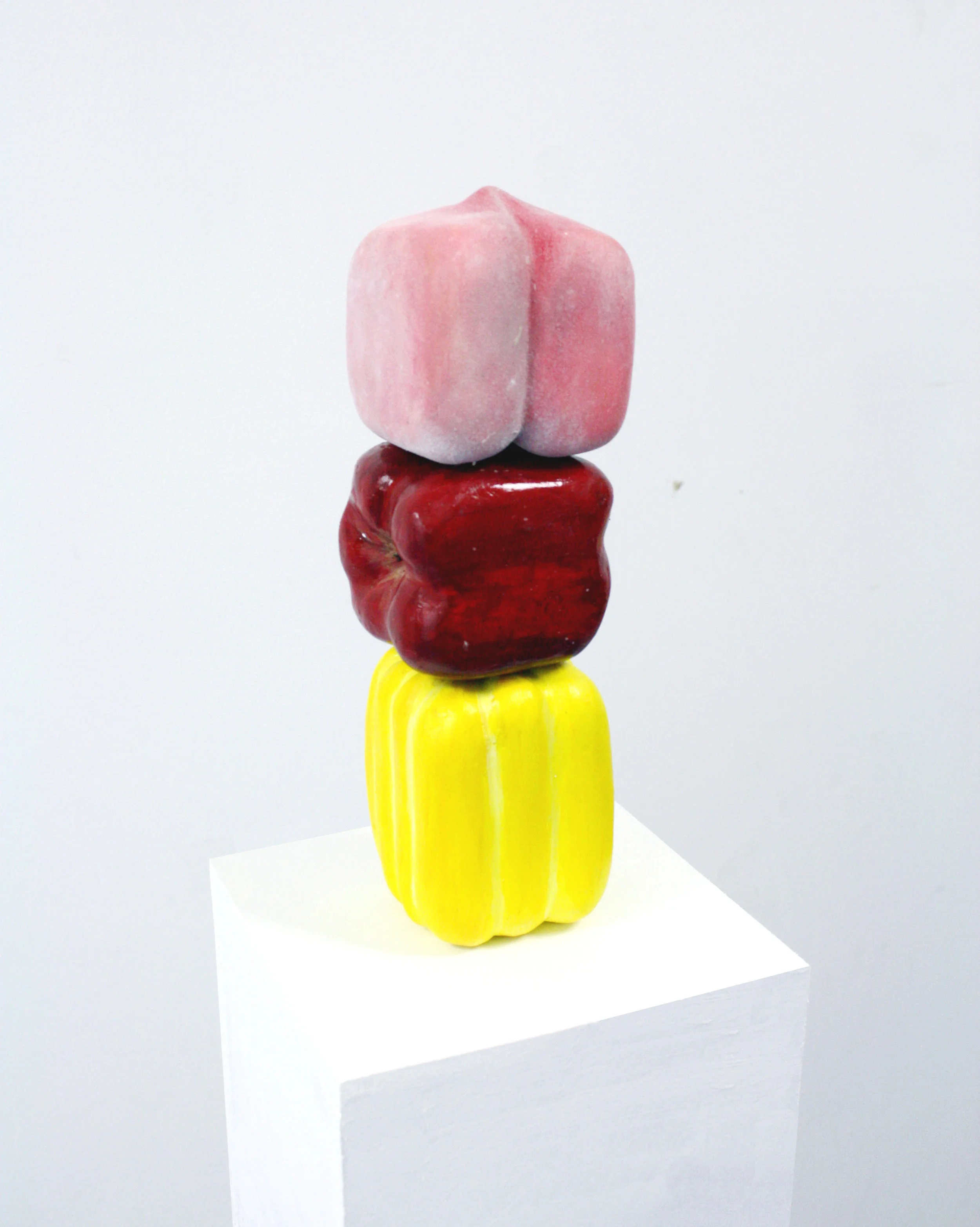 Untitled (chamoe-apple-peach). 2017