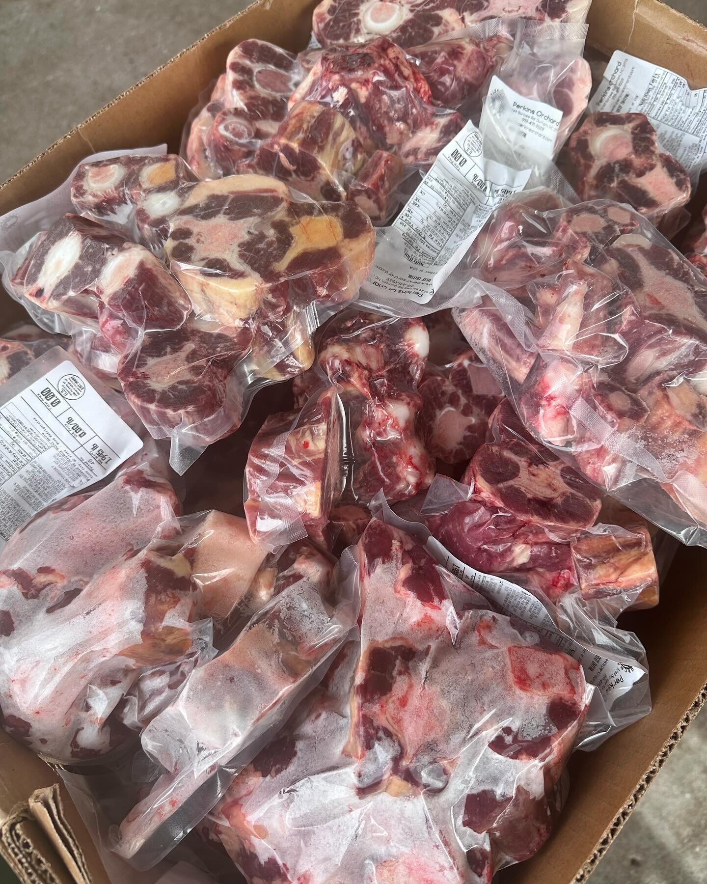 Beef Oxtails just came in! We got you 😉