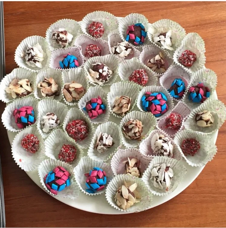 Chocolate Shoppe truffles from Fit Girls Guide Cookbook