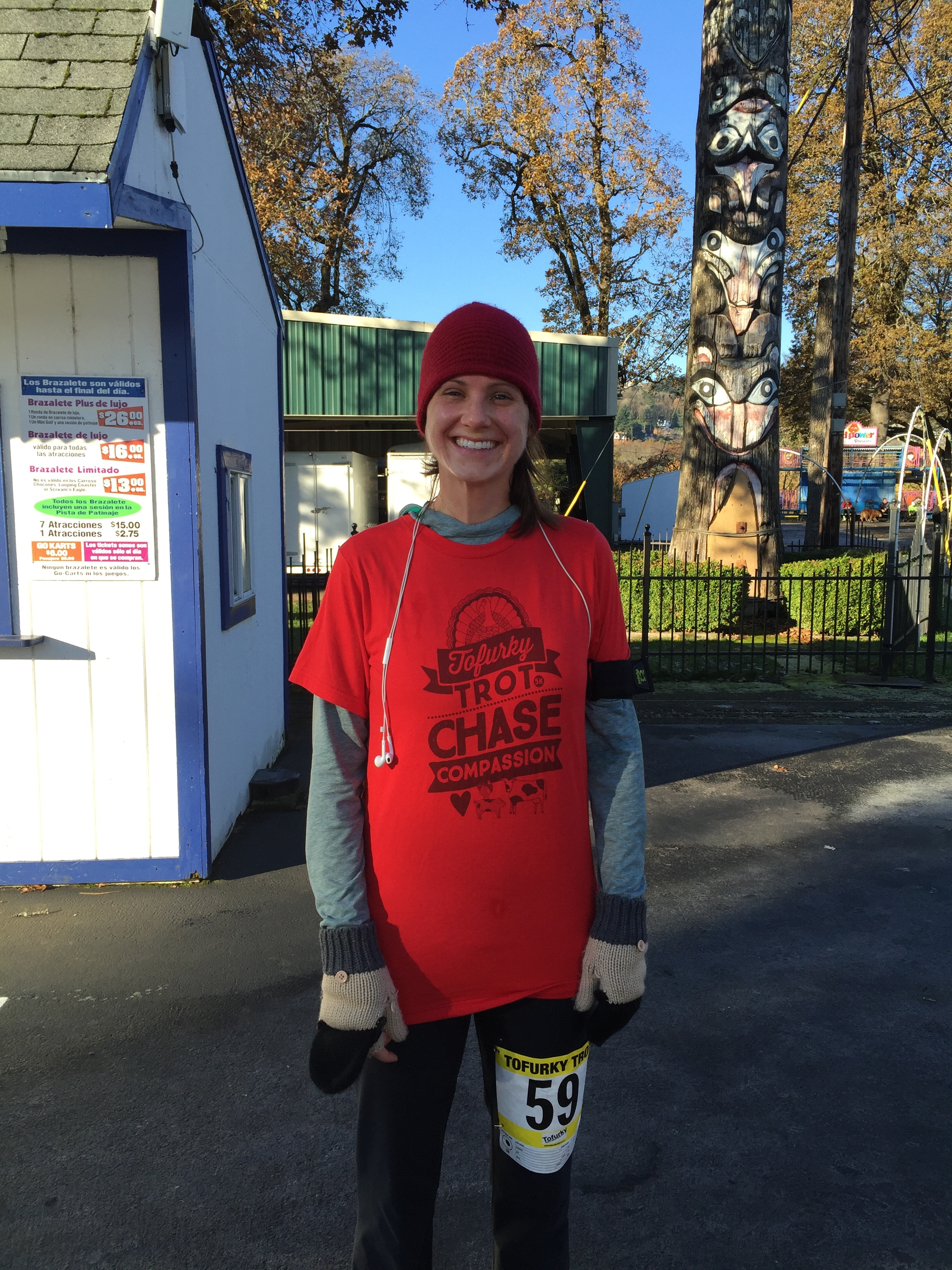 Tofurky Trot 5K: 24:23