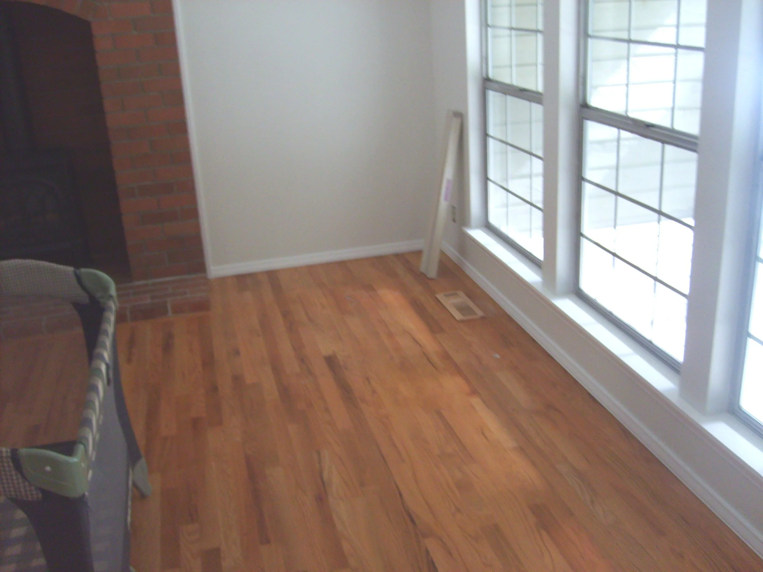 interior painting after millwork