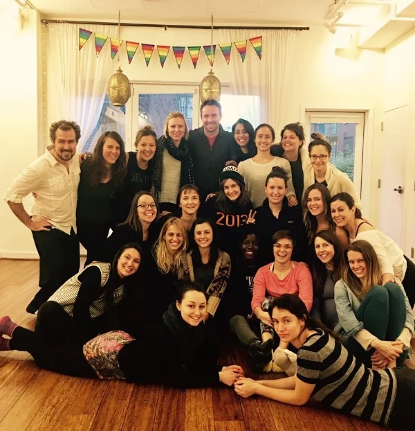 My wonderful teacher training classmates and teachers