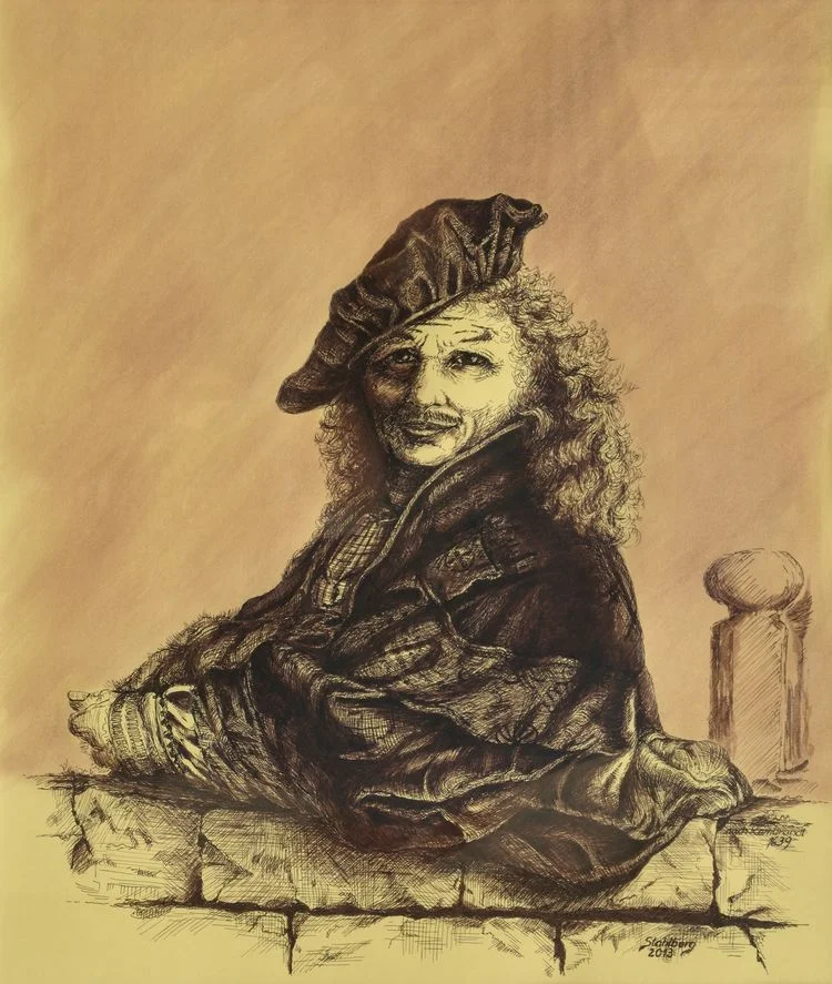Portrait von Rembrandt