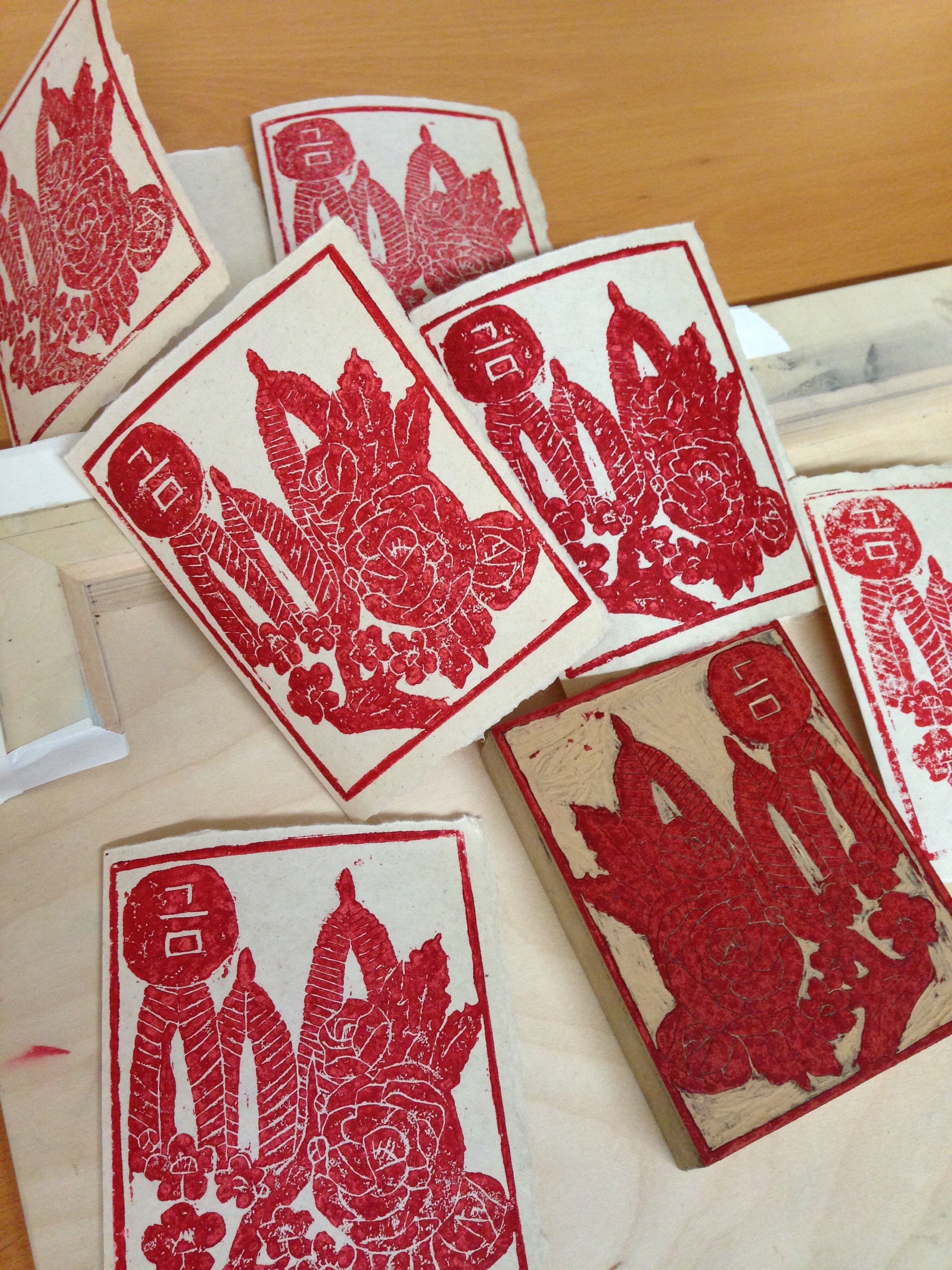 Linoleum Block Prints by James Keum Half of all sales by James Keum will go towards Together We Form A Strong Circle