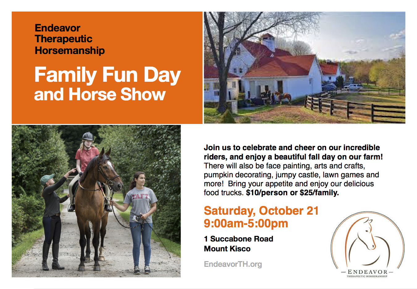 Endeavor Family Fun Day And Third Annual Horse Show Endeavor