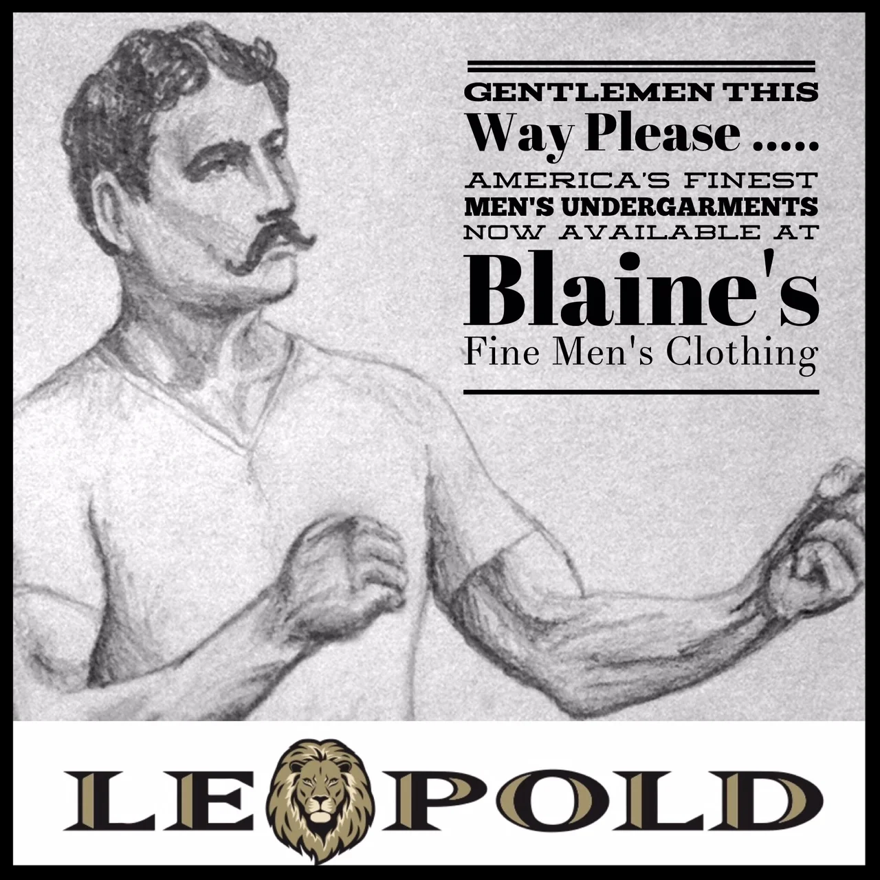 New At Blaine's: Leopold Undergarments 