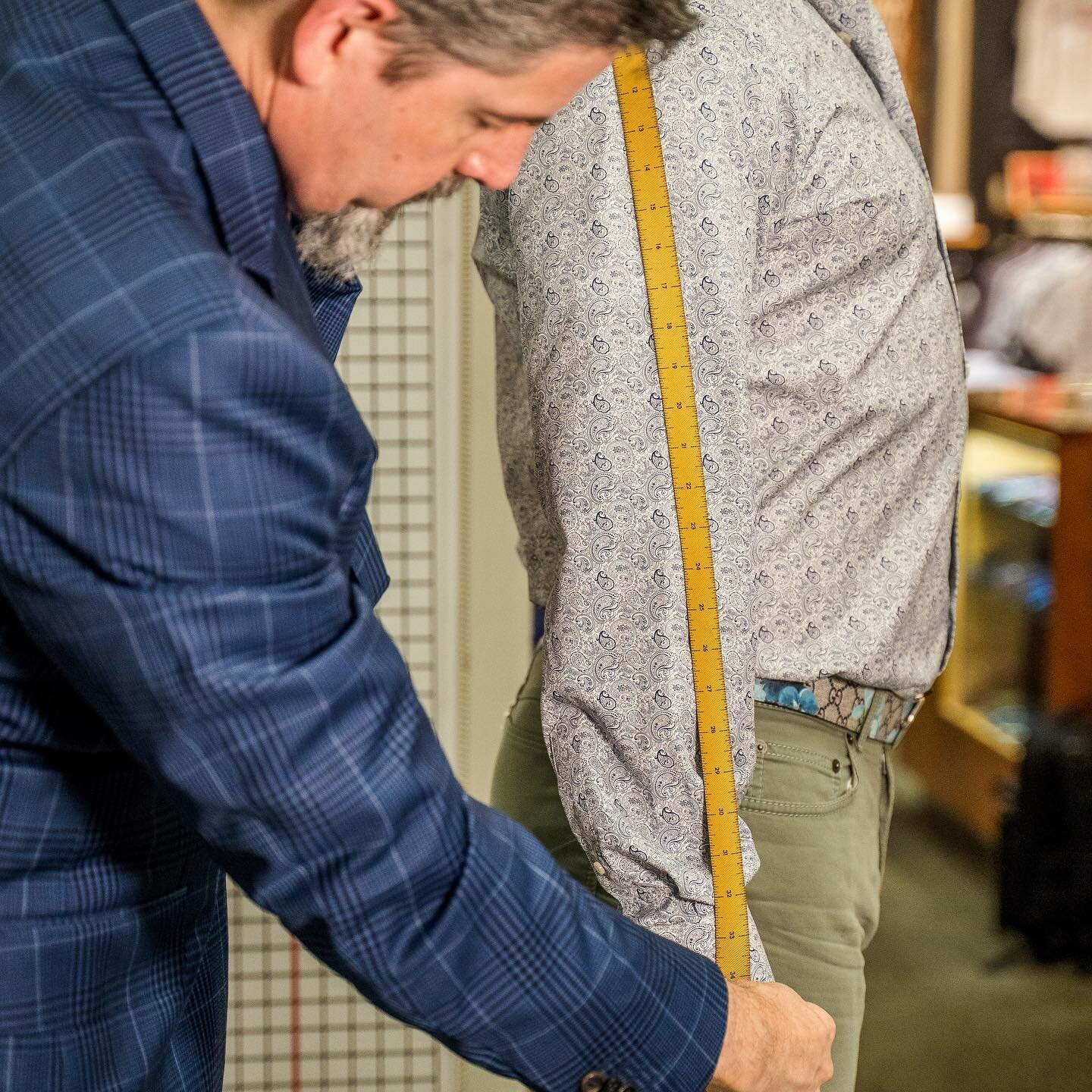 Details accounted down to the last inch&hellip;

At @blainesapparel, we take no shortcuts. That&rsquo;s because we believe in garments that will last you for a lifetime.