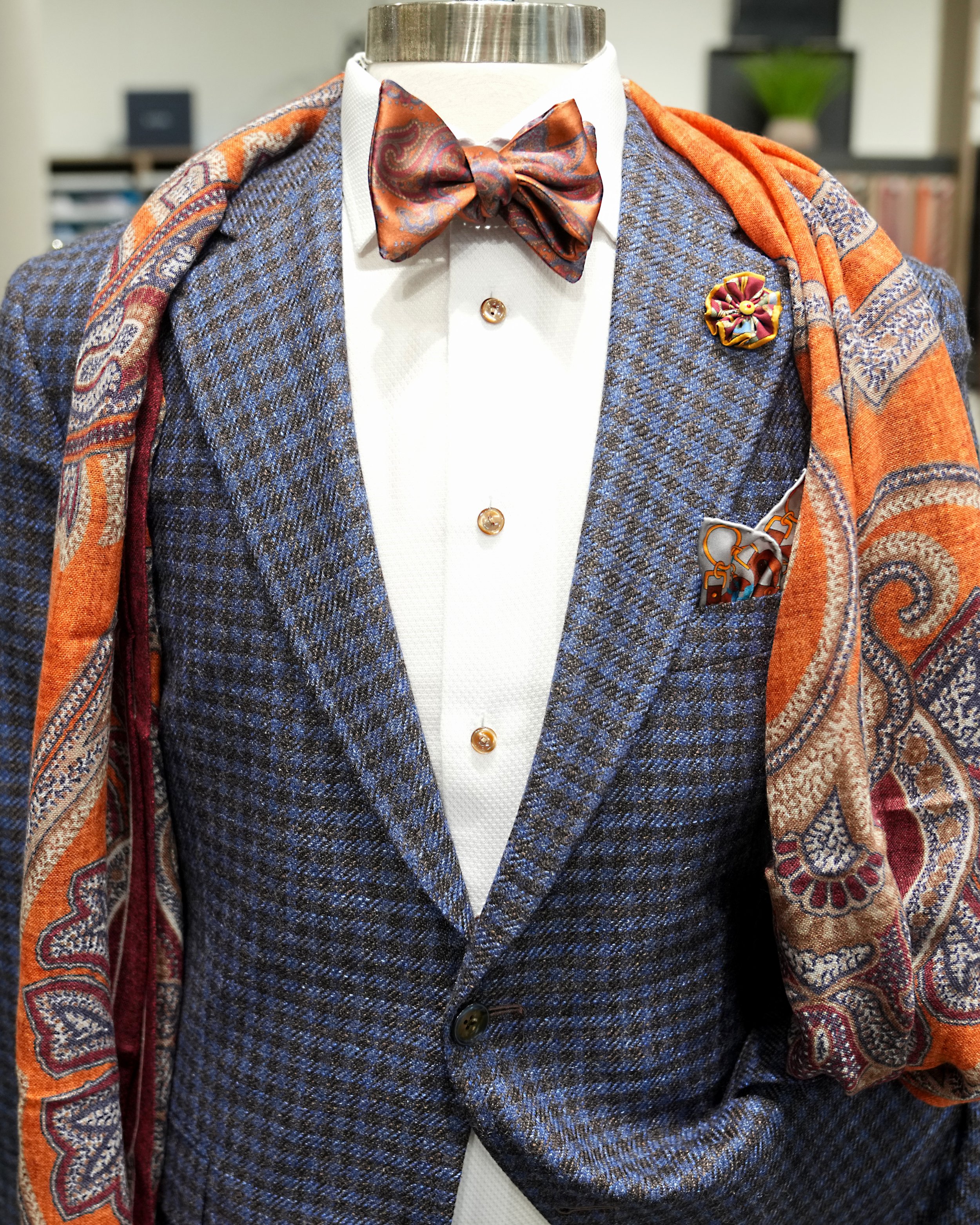 Men's Eton Ties, Bow Ties & Pocket Squares