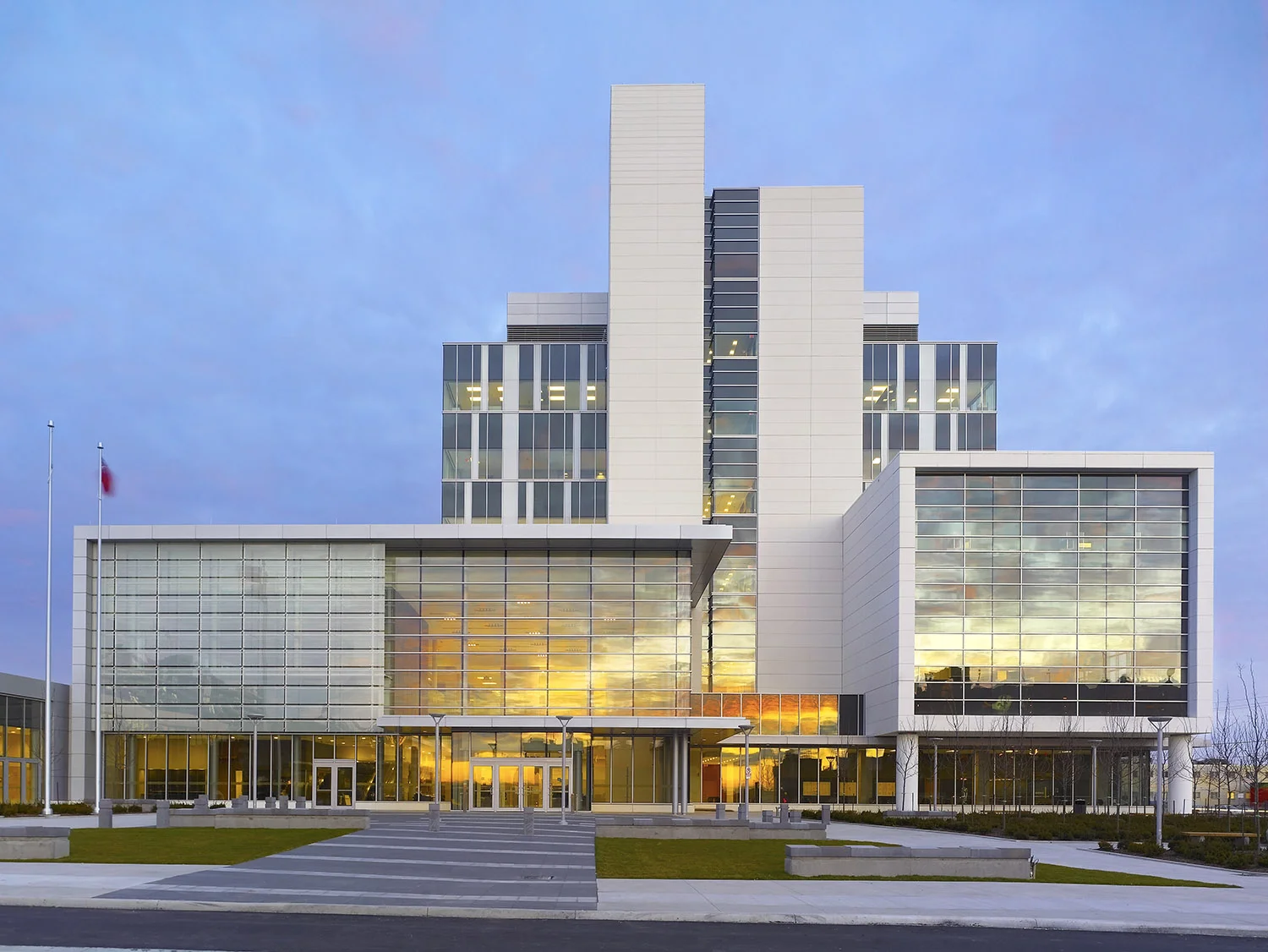 Durham Consolidated Courthouse, WZMH Architects ©Shai Gil