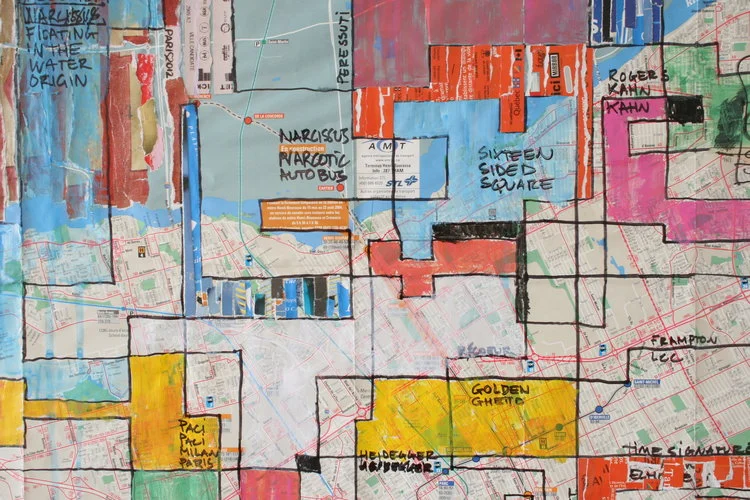 Detail of Continuous City - Montreal