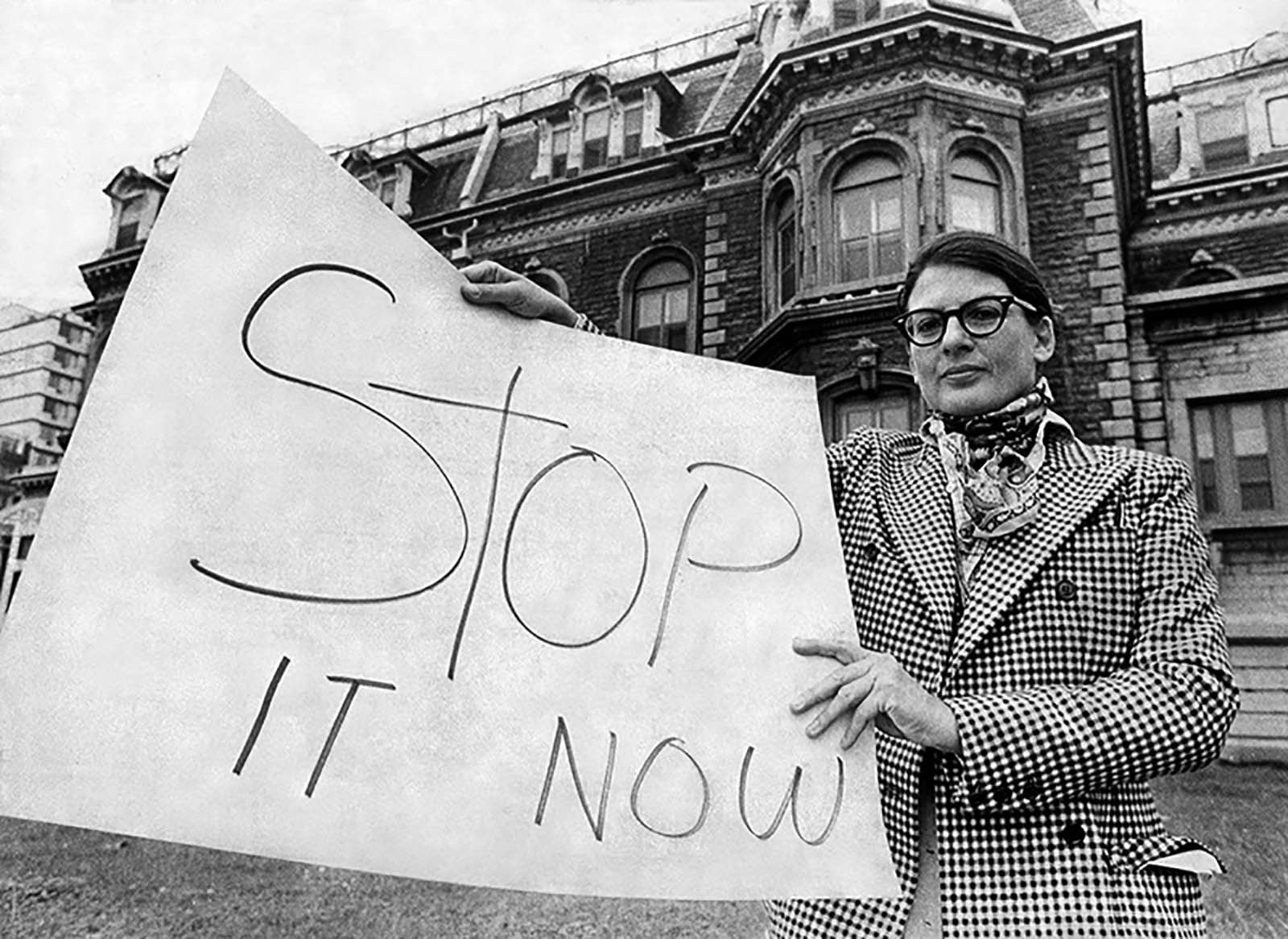 Phyllis Lambert founded Heritage Montreal and saved Shaughnessy House from demolition in 1975, purchasing the building and transforming it into the CCA. 