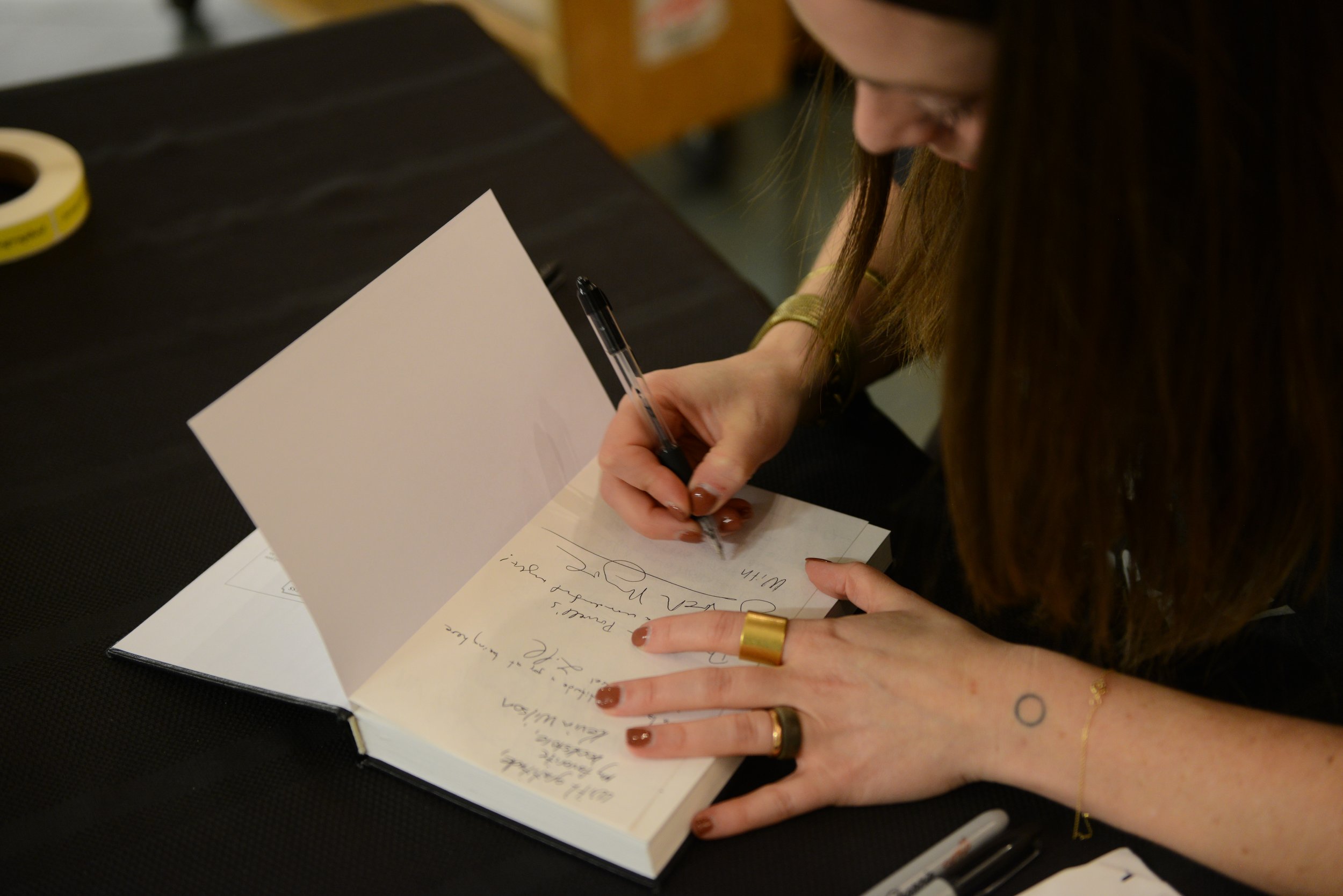 Signed copy of Everything Left to Remember