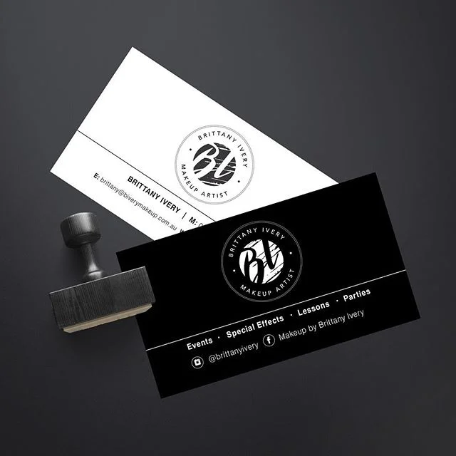There is beauty in Simplicity&hellip;
{Business cards designed for @brittanyivery by Solique Studio}

#soliquestudio #design #branding #logo #simplicity #blackandwhite #beauty #love #modern #talent #logodesigner