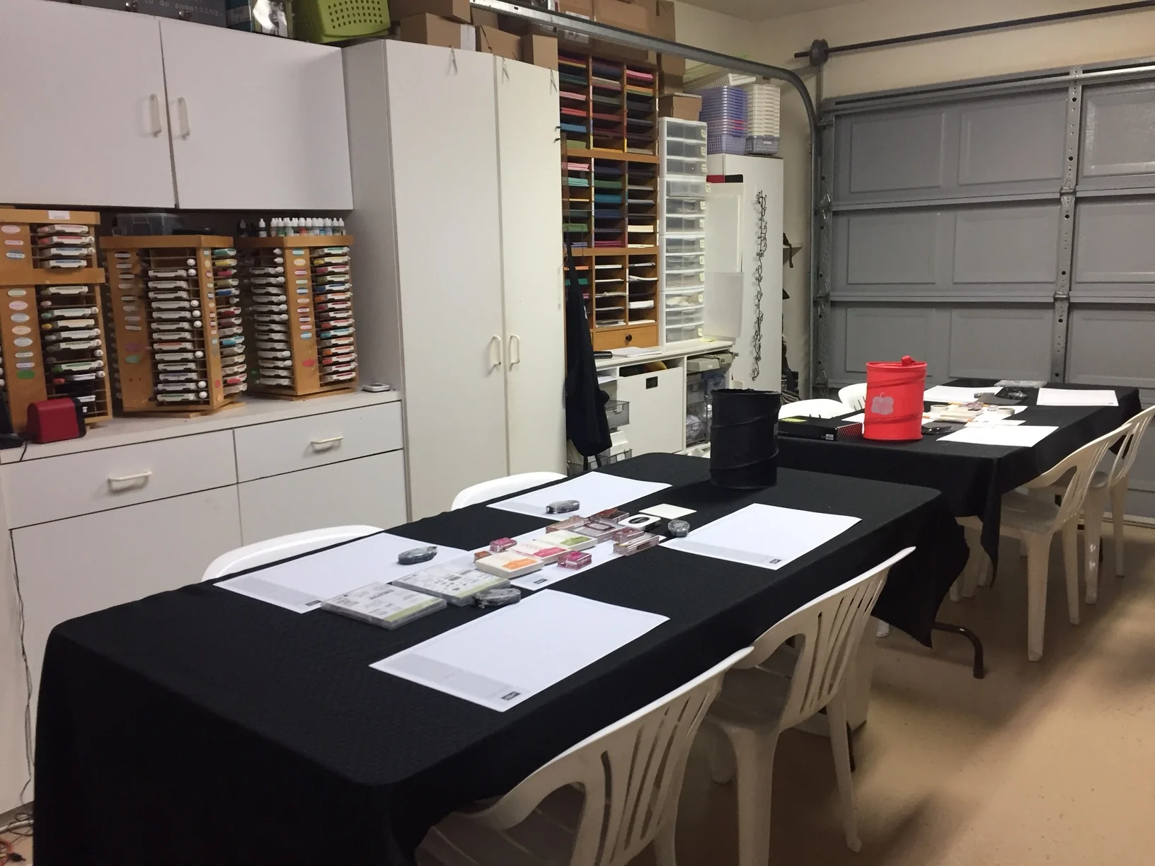 Cindy's Stamp Room (Before) - www.stampedwithaloha.com