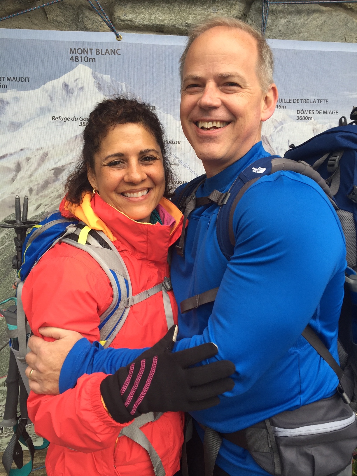 Derek and Cindy Day 2 Tour Du Mont Blanc - July 2016