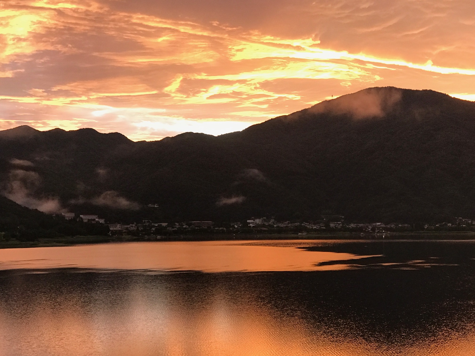 Sunrise at the Ryokan