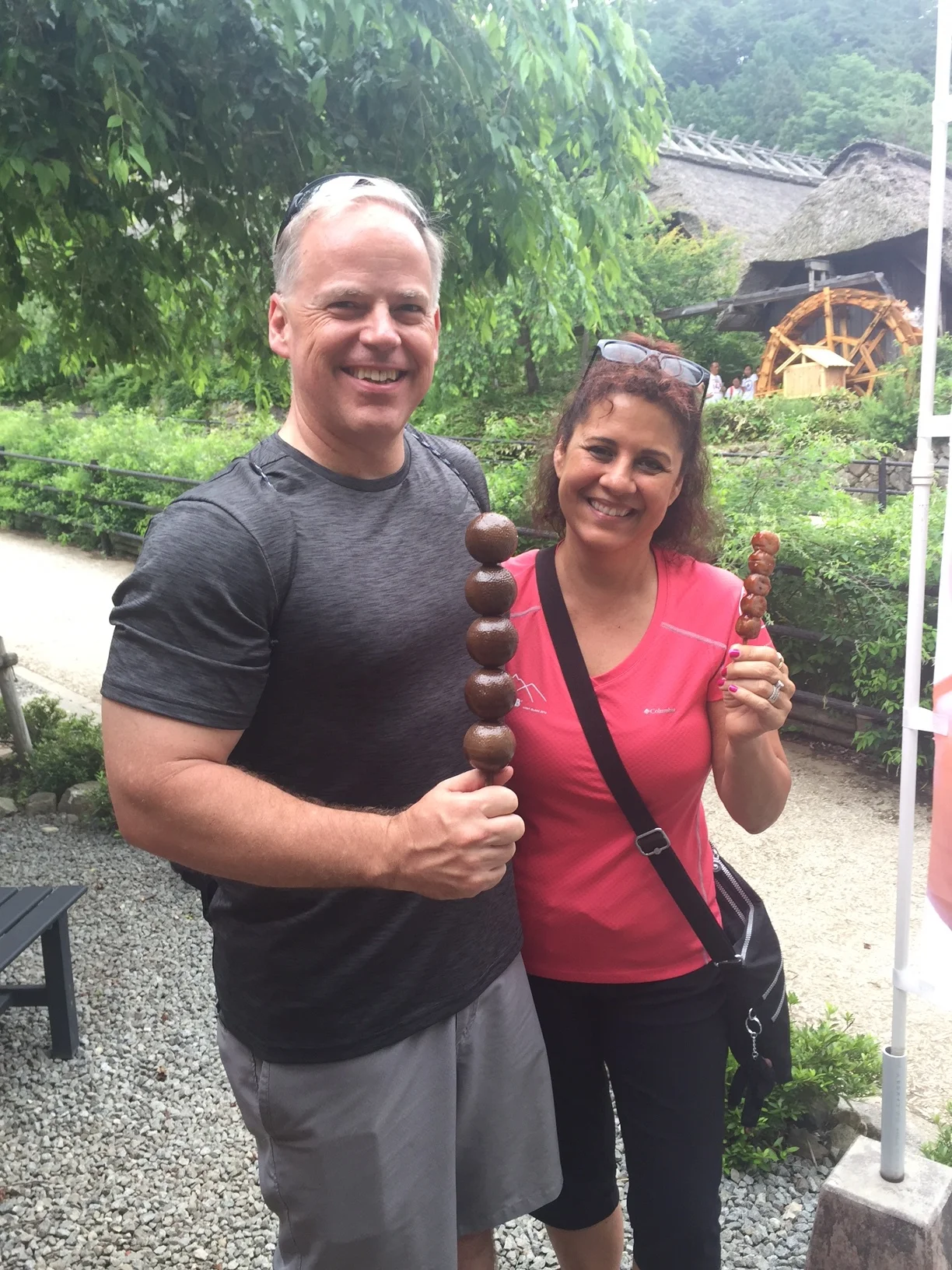 Unique snacks at the village