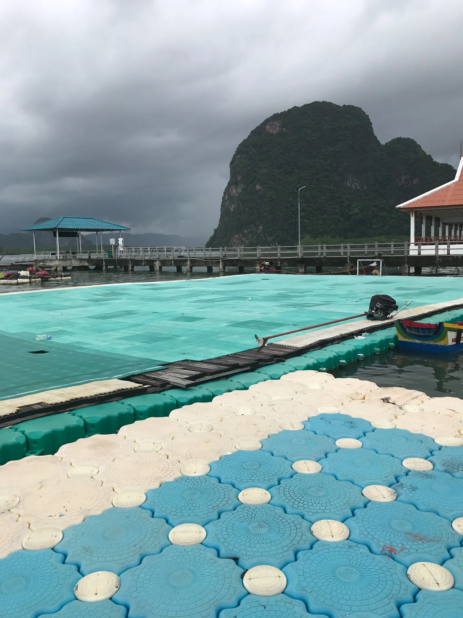 Floating Soccer Field - Koh Panyee