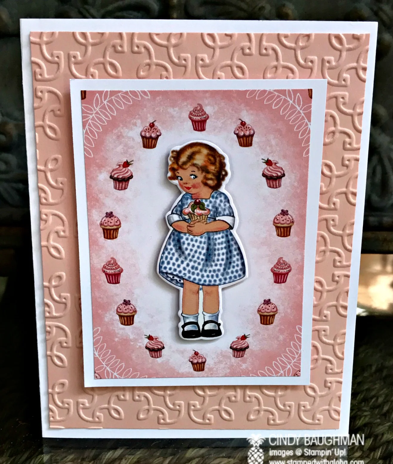 Birthday Delivery Card - www.stampedwithaloha.com