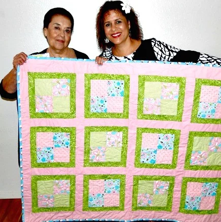 Butterfly Kisses Quilt - www.stampedwithaloha.com