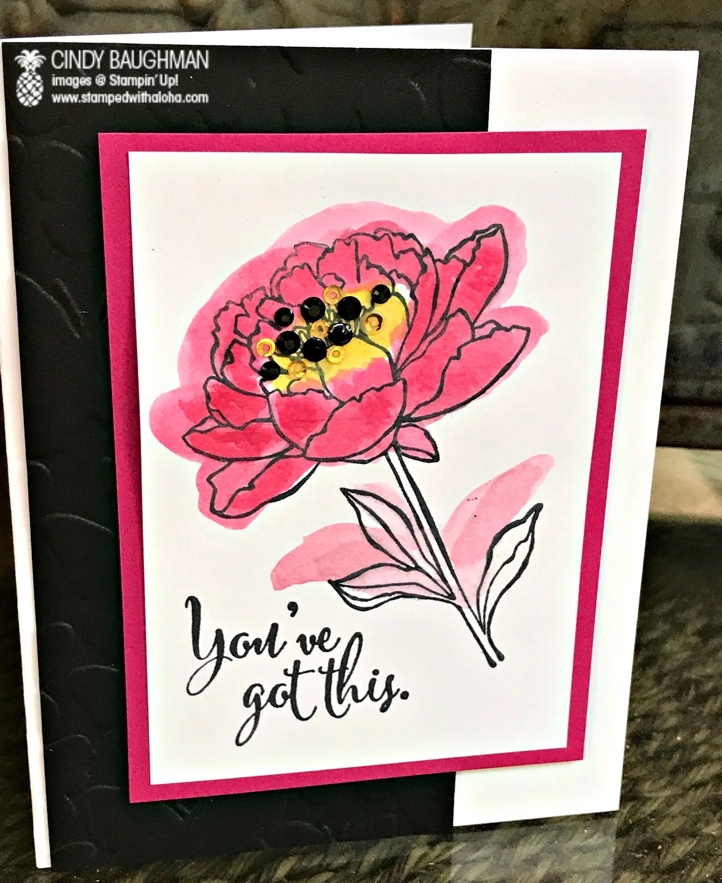 You Got This Card - www.stampedwithaloha.com