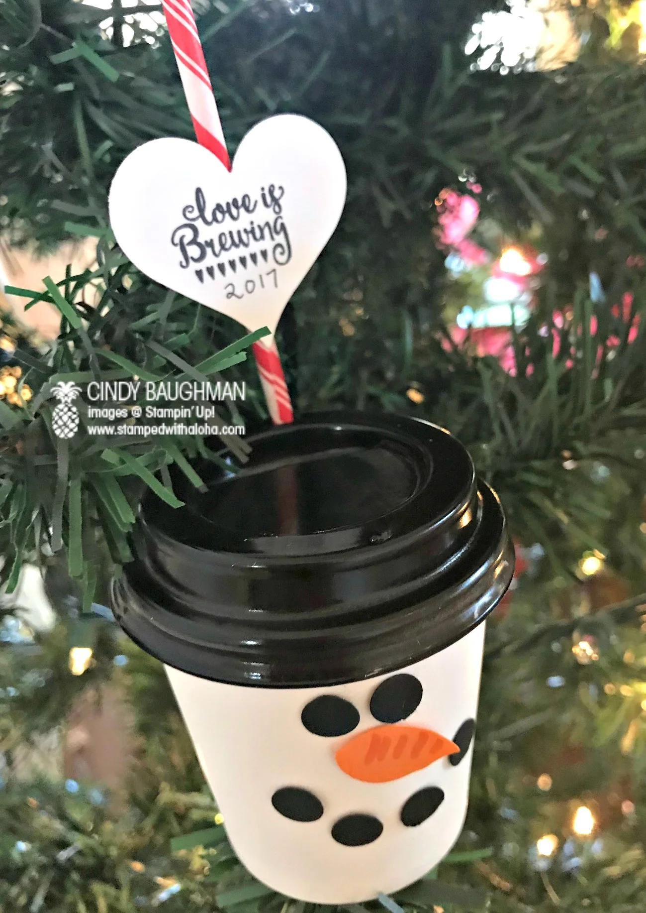 Cappucino Snowmen - www.stampedwithaloha.com